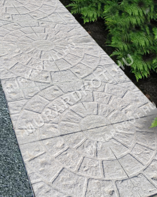 Kőmintás-4 elem beton járólap